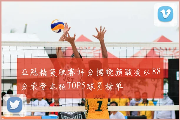 亚冠精英联赛评分揭晓颜骏凌以88分荣登本轮TOP5球员榜单