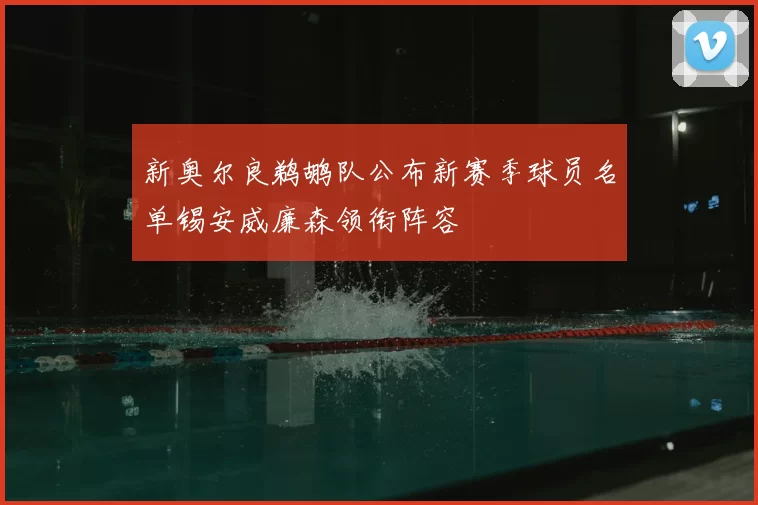 新奥尔良鹈鹕队公布新赛季球员名单锡安威廉森领衔阵容
